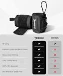 DMoose Wrist Straps for Weightlifting with Support