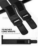 DMoose Wrist Straps for Weightlifting with Support