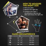Ihuan Fingerless Weight Lifting Gloves with Wrist Support