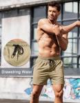 COOFANDY Men's Quick-Dry Workout Shorts 2 Pack