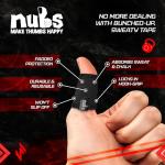 JerkFit Nubs Thumb Sleeves for Hook Grip