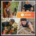 SIMARI Breathable Padded Workout Gloves with Wrist Support