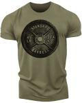 Funny Men's Gym T-Shirt: Happy Hour Workout Tee