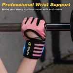 Glofit Fingerless Weight Lifting Gloves for All