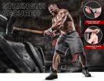RDX Weightlifting Wrist Wraps with Thumb Loop