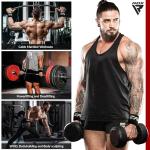 RDX Weightlifting Wrist Wraps with Thumb Loop