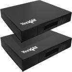 Yes4All 10-Inch Weightlifting Drop Pads - Black
