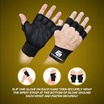 Weight Lifting Gloves with Wrist Wraps for Fitness