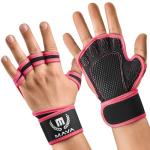 MAVA Padded Weight Lifting Gym Gloves with Wrist Support