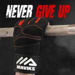 MAVIKS Weight Lifting Workout Gloves with Wrist Support