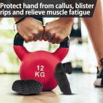 NiuMid Anti-Slip Workout Grips - Weight Lifting Gloves