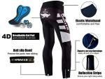 Men's Cycling Leggings with Padding - Size Large