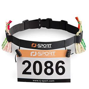 RJ-Sport Race Number Belt with Gel Loops