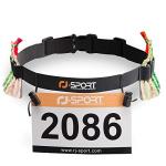 RJ-Sport Race Number Belt with Gel Loops