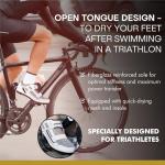 Tommaso Veloce 100 Triathlon Cycling Shoes - White