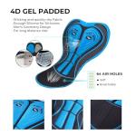 Men's Padded Bike Shorts for Comfort and Performance