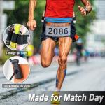 RJ-Sport Triathlon Belt with Pouch and Gel Loops