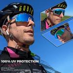 KAPVOE Polarized Sport Sunglasses for Biking and Running
