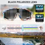 KAPVOE Polarized Sport Sunglasses for Biking and Running