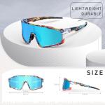 KAPVOE Polarized Sport Sunglasses for Biking and Running