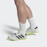 Men's adidas Road Cycling Shoes, Size 8, White