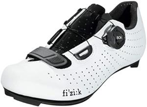 Fizik Men's Tempo R5 Cycling Shoes, White, Size 13.5-14