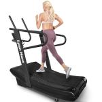 Curved Manual Treadmill with 4 Resistance Levels