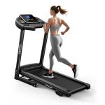 Compact Treadmill with Manual Incline and Speed Control