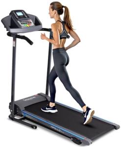 SereneLife Smart Folding Electric Treadmill for Home