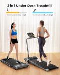 Acezoe 2-in-1 Under Desk Walking Pad Treadmill