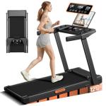 3-in-1 Portable Treadmill with 12% Incline