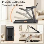 3-in-1 Portable Treadmill with 12% Incline