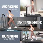 FUNMILY 4-in-1 Incline Walking Pad Treadmill