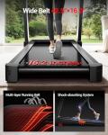 UMAY Folding Treadmill with Incline and Pulse Sensors