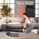 FUNMILY 2-in-1 Portable Walking Pad Treadmill