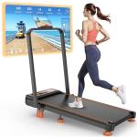 Foldable Treadmill with Incline and Smart Features