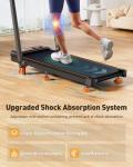 Foldable Treadmill with Incline and Smart Features