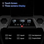 Compact 3-in-1 Folding Treadmill with Incline