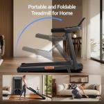 Compact 3-in-1 Folding Treadmill with Incline