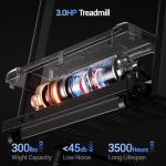 Compact 3-in-1 Folding Treadmill with Incline