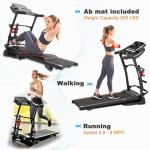 Ksports 16-Inch Foldable Bluetooth Treadmill with Apps