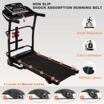 Ksports 16-Inch Foldable Bluetooth Treadmill with Apps