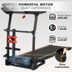 Ksports 16-Inch Foldable Bluetooth Treadmill with Apps