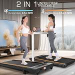 ANCHEER 2-in-1 Under Desk Treadmill with Incline