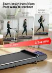 Portable Under Desk Treadmill with 5% Incline
