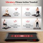 Sperax 4-in-1 Walking Vibration Pad Treadmill