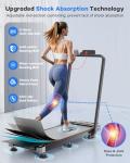 Portable Foldable Treadmill with 10% Incline