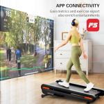 Portable Walking Pad Treadmill with Auto Incline