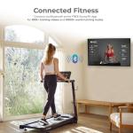 Sunny Health & Fitness Interactive Slim Folding Treadmill