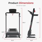 Sunny Health & Fitness Smart Folding Treadmill